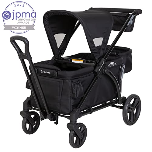 Baby Trend Expedition 2 en 1 Vagón de paseo, Ultra Black