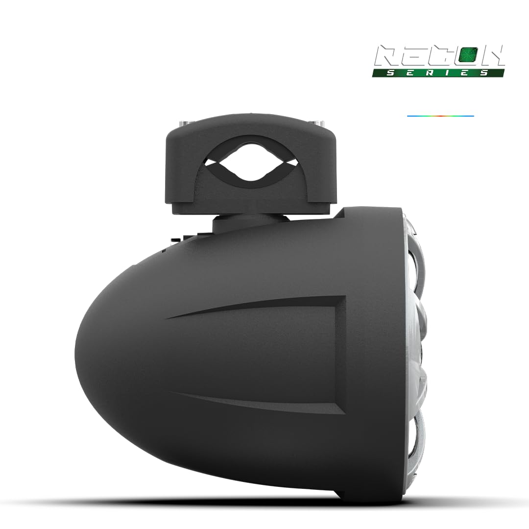 Altavoz Coaxial Wet Sounds Negro 6.5 Pulgadas para Tubo o Superficie