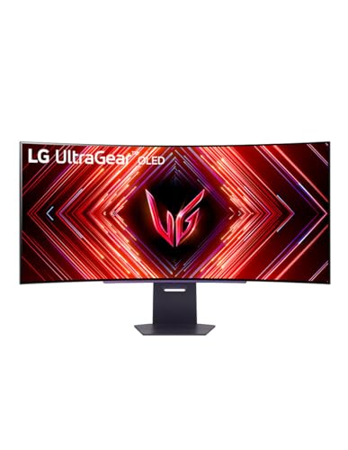 LG Monitor 45GS95QE OLED WQHD(3,440 x 1,440) Gaming 45" Ultra Gear, 240 Hz, 0.03 ms(GtG), Contrast Ratio 1.500M:1, Compatible con NVIDIA G-Sync AMD FreeSync Premium.