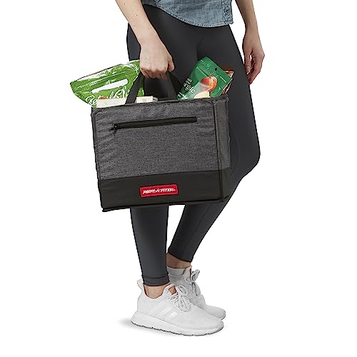 Carriola Vagón Radio Flyer Voya Gris con Asientos Doble Face-to-Face y Capota Ajustable para Protección UV