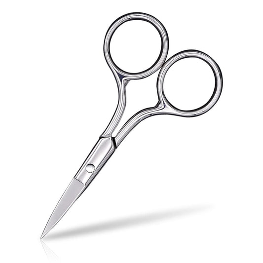 Tijeras Acero Inoxidable ASONTAO para Cejas Recta