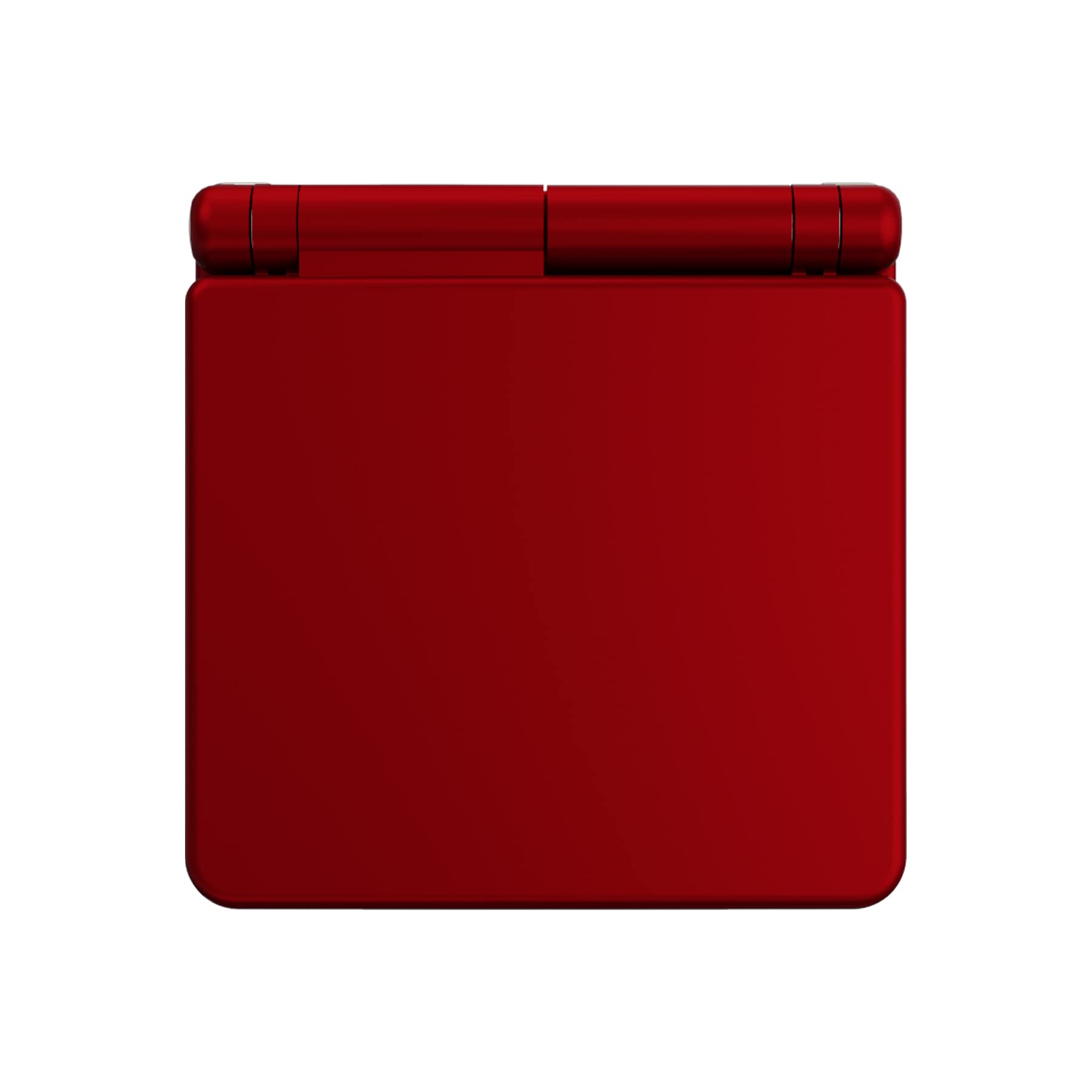 eXtremeRate IPS Ready Upgraded Carcasa para Gameboy Advance SP Funda Protector Placa Cubierta con Botones para GBA SP-Compatible con IPS & LCD Estándar-NO Incluye Consola&Pantalla(Escarlata Rojo)