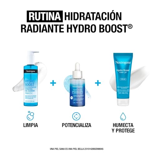 Crema Hidratante Facial en Gel Neutrogena Hydro Boost Ácido Hialurónico FPS 25 40g