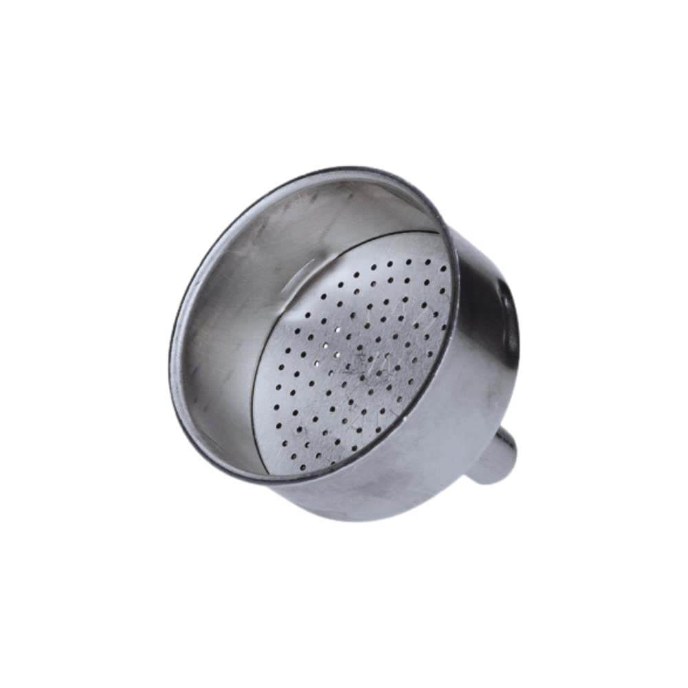 Bialetti Piezas de repuesto, incluye 1 filtro de embudo, compatible con Moka Express, Fiammetta, Break, DAMA, Moka Timer y Rainbow (6 tazas)