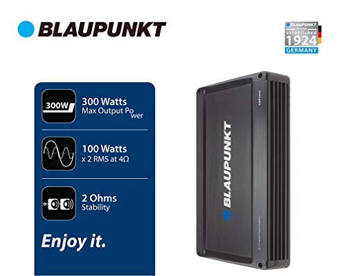 BLAUPUNKT AMP2002 Blaupunkt Amplificador de 2 canales de 300 W