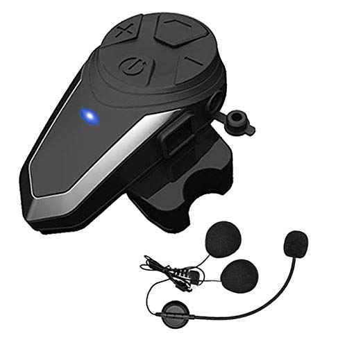 Bluetooth Communication Systems BT-S3 - Auriculares de diadema para motocicleta (1000 m), Negro, 1 paquete