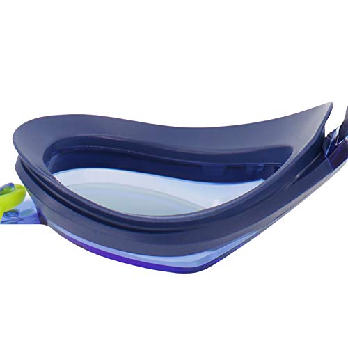 Anteojos de Natación Speedo Peacoat Smoke Blue Mirrored Socket 2.0 Unisex Adultos