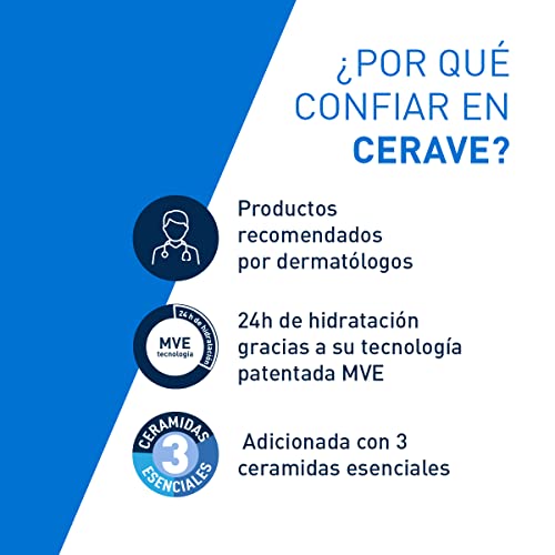 CeraVe Crema Hidratante Diaria de Rostro y Cuerpo para Piel Seca 454gr