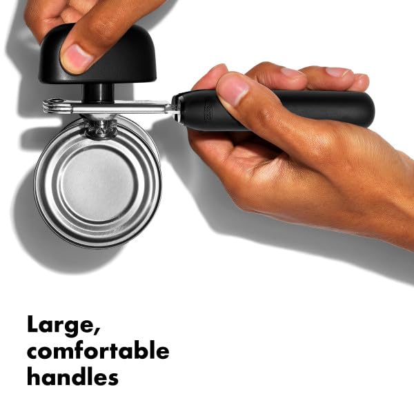 Abrelatas OXO Good Grips Soft Handled Negro