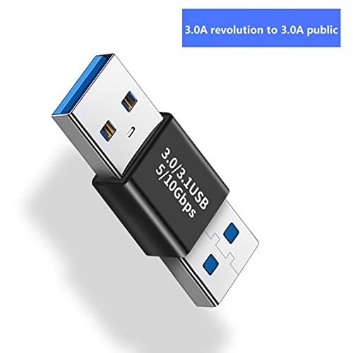 Kits de Adaptadores USB HAOQUOOU Alta Velocidad Hembra a Hembra y Macho a Macho Tipo C