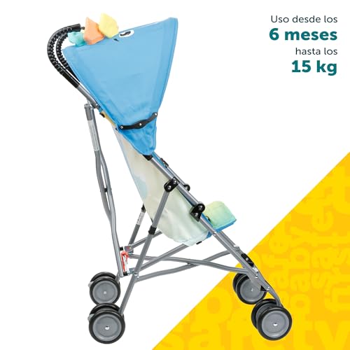 Carriola Safety 1st Negra con Arnés de Seguridad y Personaje Divertido para Niños