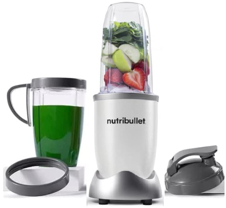 NutriBullet Special Edition Pro - Licuadora de 900 W (blanco)