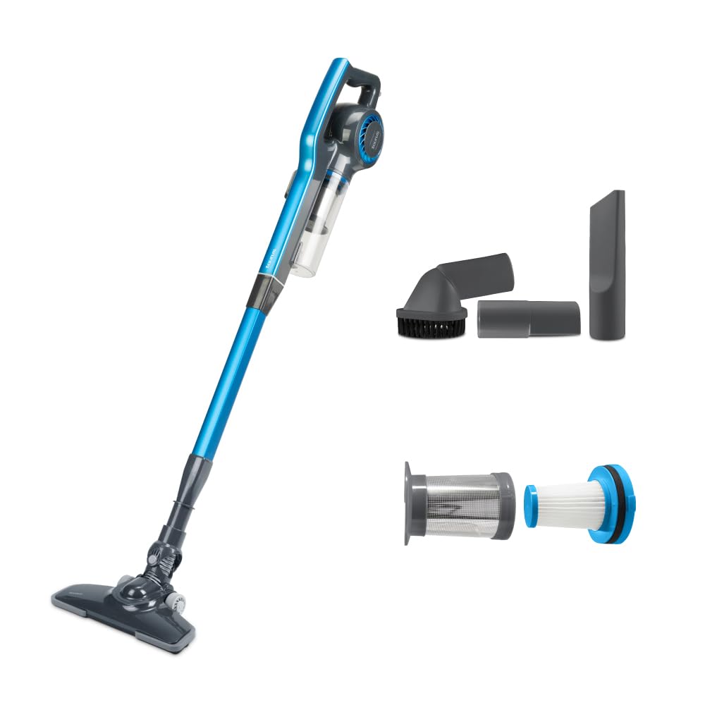 Taurus Liberty | Aspiradora Vertical Ciclónica 3 en 1 | Aspiradora de Mano Ligera | Cable 6 Metros | 800 ml de Capacidad | 3 Sistemas de Filtrado HEPA | Accesorios incluidos | Funcional y Versátil