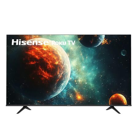 Hisense Television 50 Pulgadas 4K UHD Pantalla Smart Roku TV con HDR HDMI Ángulo De Visión 178°/178° Funciona con Alexa,Siri y Asistente Google 50R6G
