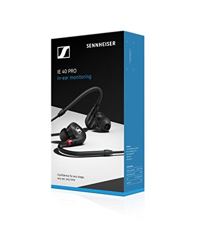 Audífonos Sennheiser IE 40 Pro Black