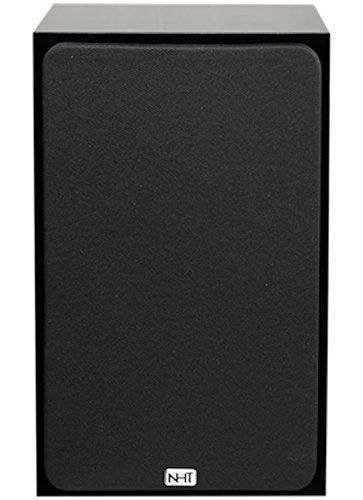 Bocina de Estantería NHT SuperOne 2.1 Gloss Black de Audio Hi-Res para Teatro en Casa