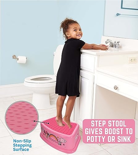 Disney Minnie Mouse "Smile" - Juego esencial de entrenamiento para ir al baño de 2 piezas