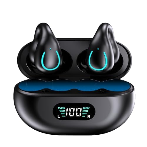 Auriculares Inalámbricos Bitstik Negro Bluetooth 5.3 Oído Abierto