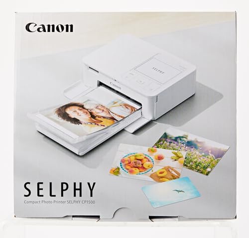 Canon Selphy Cp1500 Negro/Impresora Fotográfica Portátil