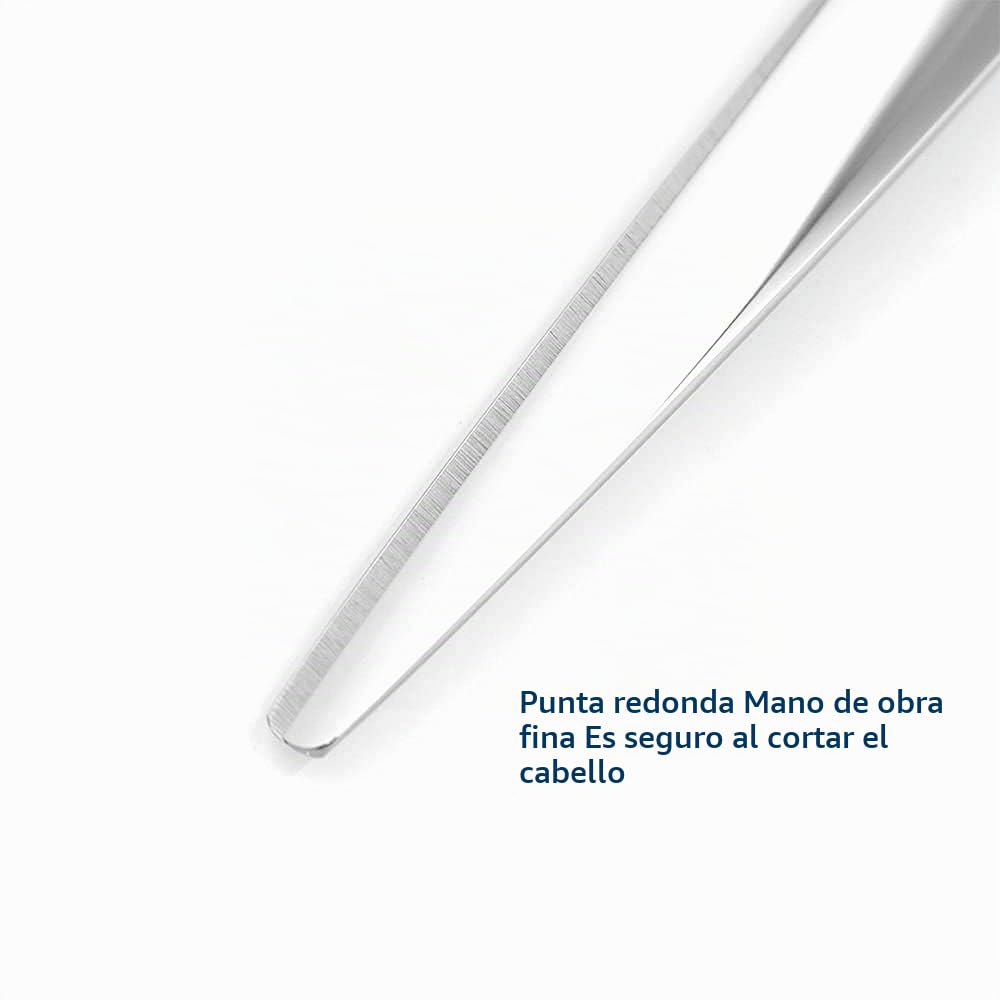KINSARO - Tijeras de pelo profesionales de 5.5 pulgadas, tijeras de peluquería afiladas, tijeras de peluquería 440C, tijeras con mango de rosa