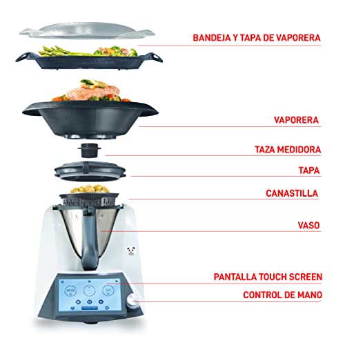 Robot de Cocina OSOJI Osojimix OM6 WiFi con 30 Funciones y Recetas Gratis