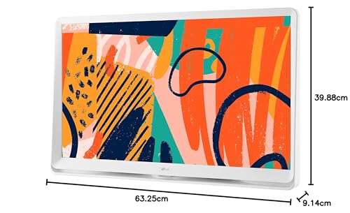 LG 27LQ600S-WU 27" Full HD IPS LED Monitor de TV, Blanco