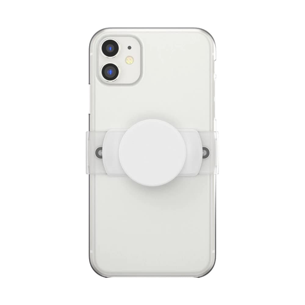 Soporte Deslizante PopSockets Blanco con Agarre Expandible para Teléfonos y Fundas