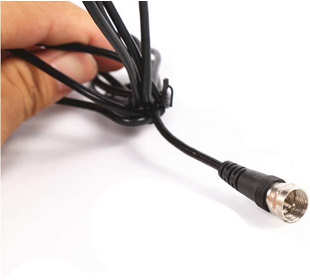 Clear TV Premium HD Antena digital para interiores - 50 millas de alcance, cable de zanja