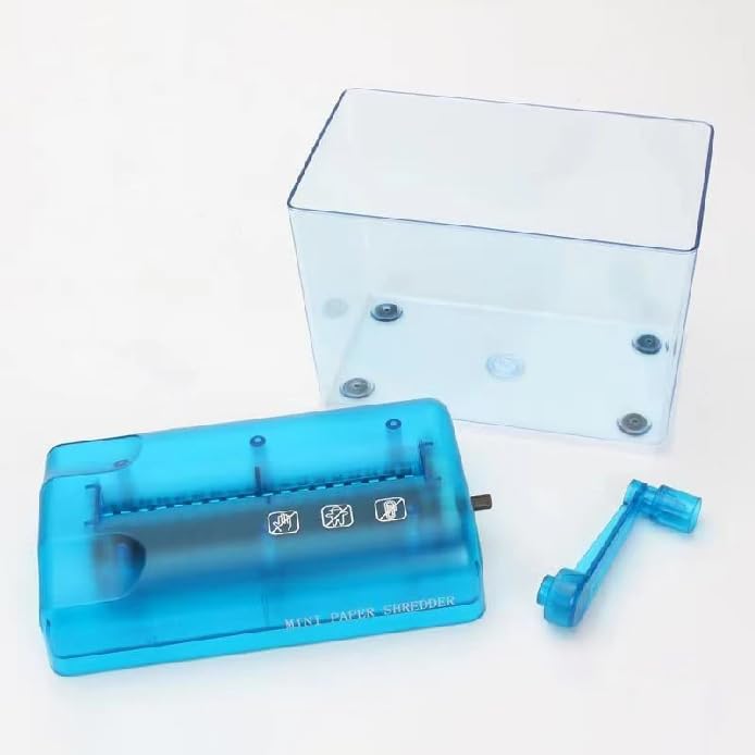 Triturador de Papel CHIC FANTASY Azul con Tamaño de Ranura A6