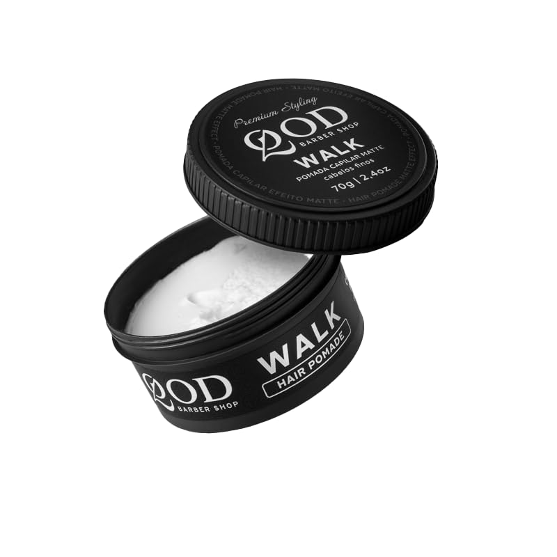 QOD Barber Shop - Pomada para el cabello Walk - Efecto mate - 70 g