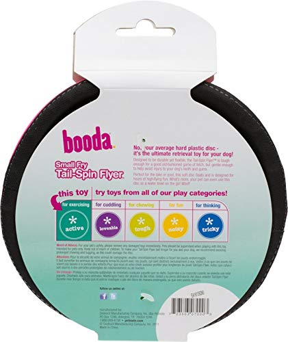 Booda Chuckit! Petmate Tail-Spin Flyer Flotante para Perro, Multi, 10 Pulgadas