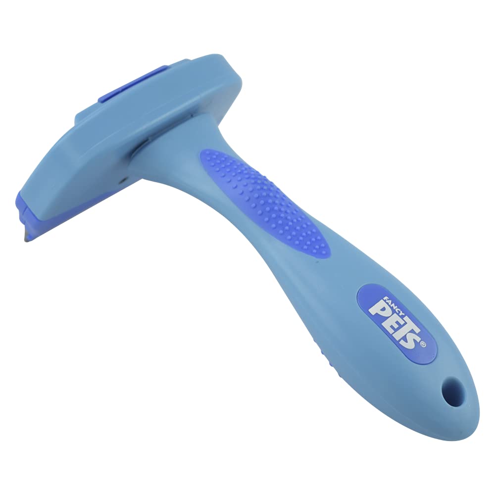 Fancy Pets Deslanador Recto Grooming Tamaño Chico para Perro y Gato
