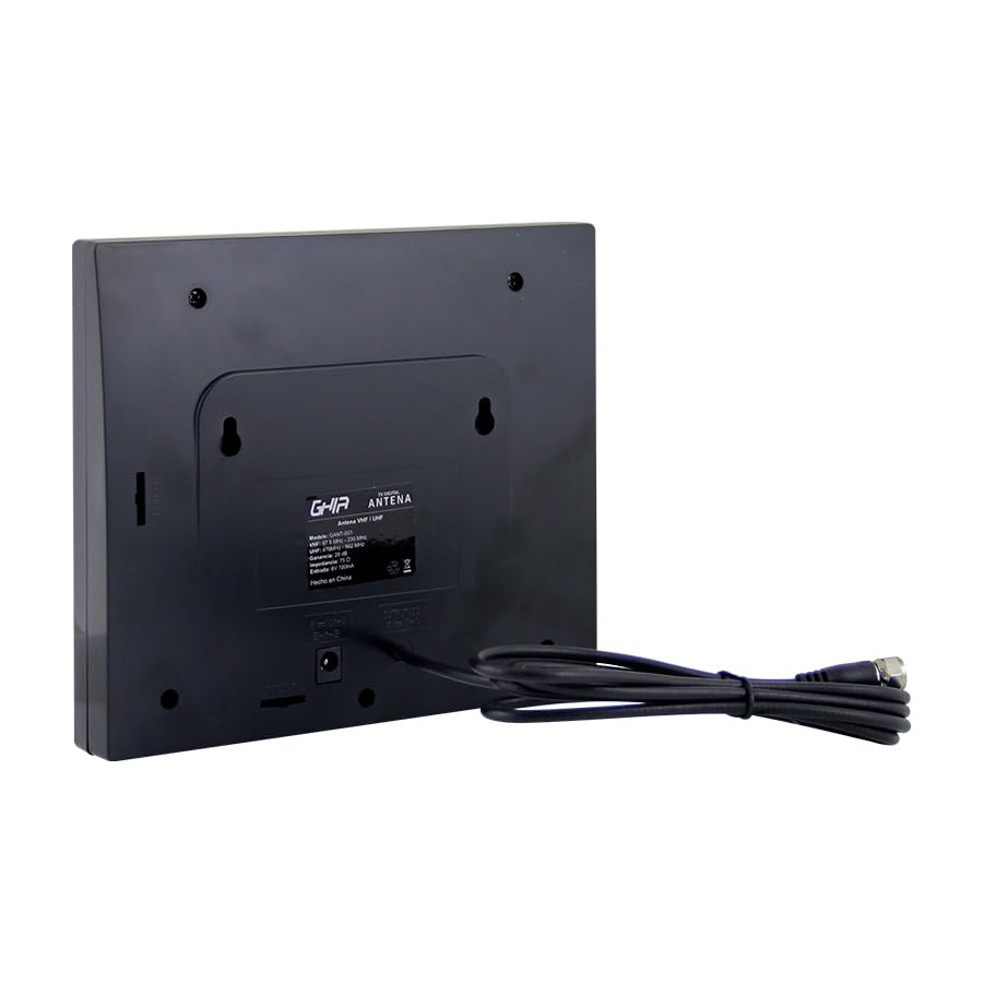 GHIA Antena para Interior con Amplificador GANT-001