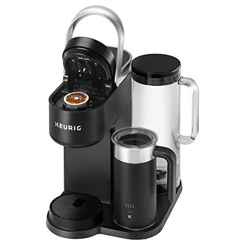 Keurig K-Cafe SMART - Cafetera para cápsulas K-Cafe, color negro