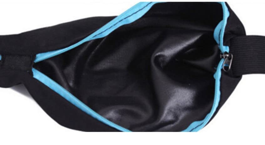 Cangurera Deportiva, Riñonera para Hombre Mujer, porta celular, Cinturón para correr, Discreto y ligero, Cinturón Elástico, con bolsas impermeables. (Rosa)