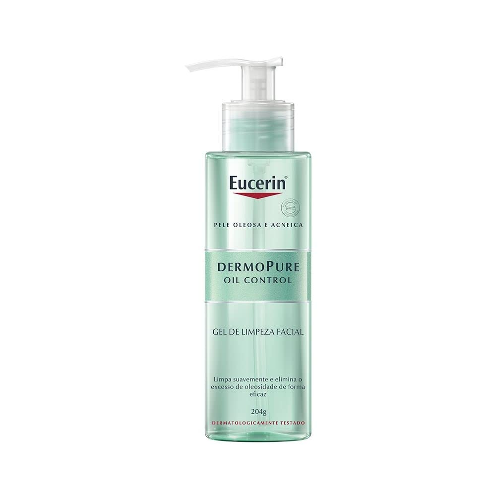 Serum facial ligero DermoPure Triple Effect (40 ml), Efecto Anti-Manchas, Anti-Imperfecciones y Anti-Brillo, para una piel sin imperfecciones por acné + DermoPure Gel Limpiador Facial, 200 ml