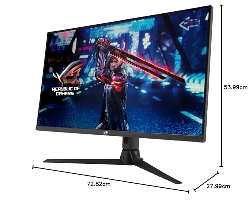 Asus Monitor Gamer ROG Strix XG32AQ, 32", WQHD 2560x 1440, IPS, 175Hz OC, 1 ms GTG, Compatible con NVIDIA G-Sync, Overdrive Variable, DisplayHDR 600