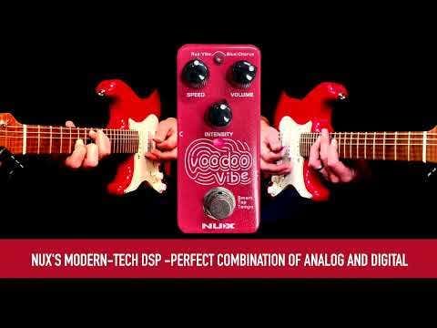 Pedal de Efectos NUX Voodoo Vibe Mini Uni-vibe para Guitarra