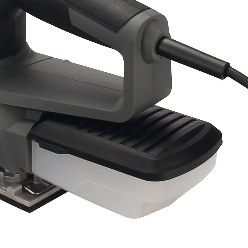 KSEIBI Lijadoras de palma de 1/3 pulgadas para carpintería de 2.2 amperios con cable orbital, lijadora de mano eléctrica de velocidad variable (KSS 24-230V)