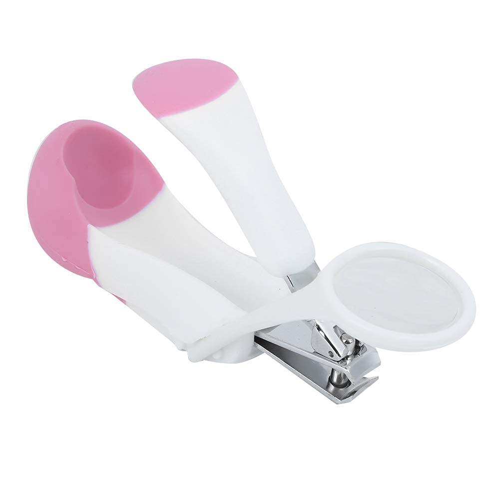 Cortauñas para Bebés, Tijeras Plegables Seguras, Kit de Lima de Uñas de Acero Inoxidable, Ideal para Manos y Pies de Recién Nacidos, Niños y Adultos