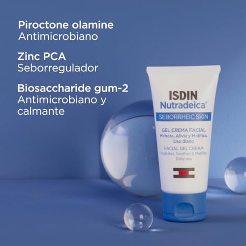 ISDIN Nutradeica Gel-Crema Facial Piel Seborreica | Control Exceso Sebo