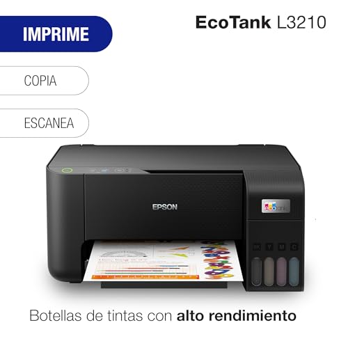 Epson Ecotank Impresora Multifuncional a Color L3210