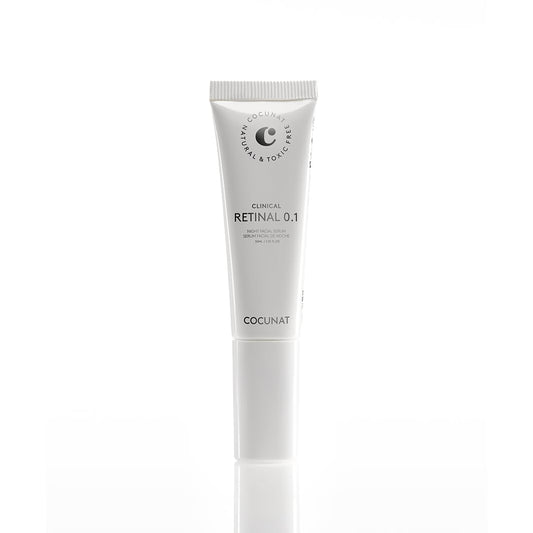 COCUNAT - CLINICAL RETINAL - Serum Retinal 0.1% - Anti Arrugas y Anti Manchas - Reduce Flacidez - Regenera y Rejuvenece - Con Niacinamida, Ácido Hialurónico y Vitamina A - Para Todo Tipo de Pieles - 30ml
