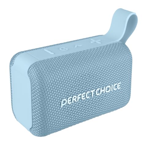 PERFECTCHOICE Bocina Portátil Inalámbrica 35h de Reproducción Sugary (Azul)