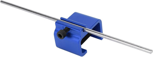 LimCryspp Herramienta de Alineación de Cadena de Motocicleta, Aleación de Aluminio, Herramienta de Alineación de Cadena Rápida y Fuerte, Fácil de Usar, Reparación Eficiente para (Azul)