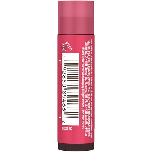 Bálsamo labial tintado natural Burt's Bees, Rosa, 2 unidades