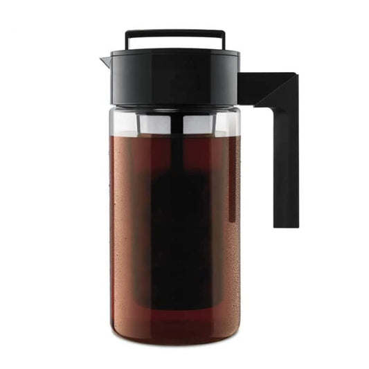 Cafetera Deluxe Cold Brew Takeya Negro 1 Cuarto de Galón