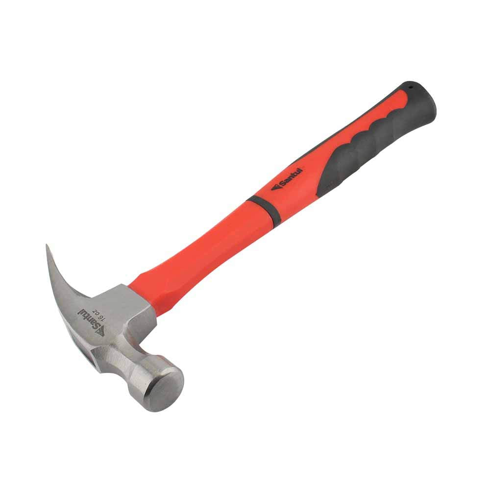 Martillo Santul 7046 Uña Curva Fibra de Vidrio 16 Oz