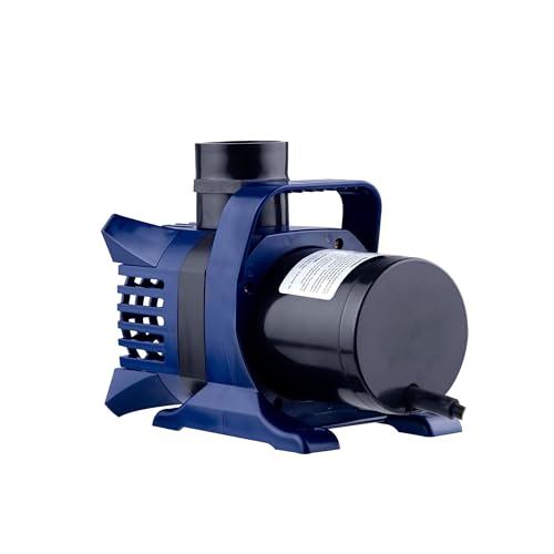 Bomba de Agua Sumergible Alpine Corporation 3100 GPH con Cable Largo y Adaptadores para Estanques y Fuentes
