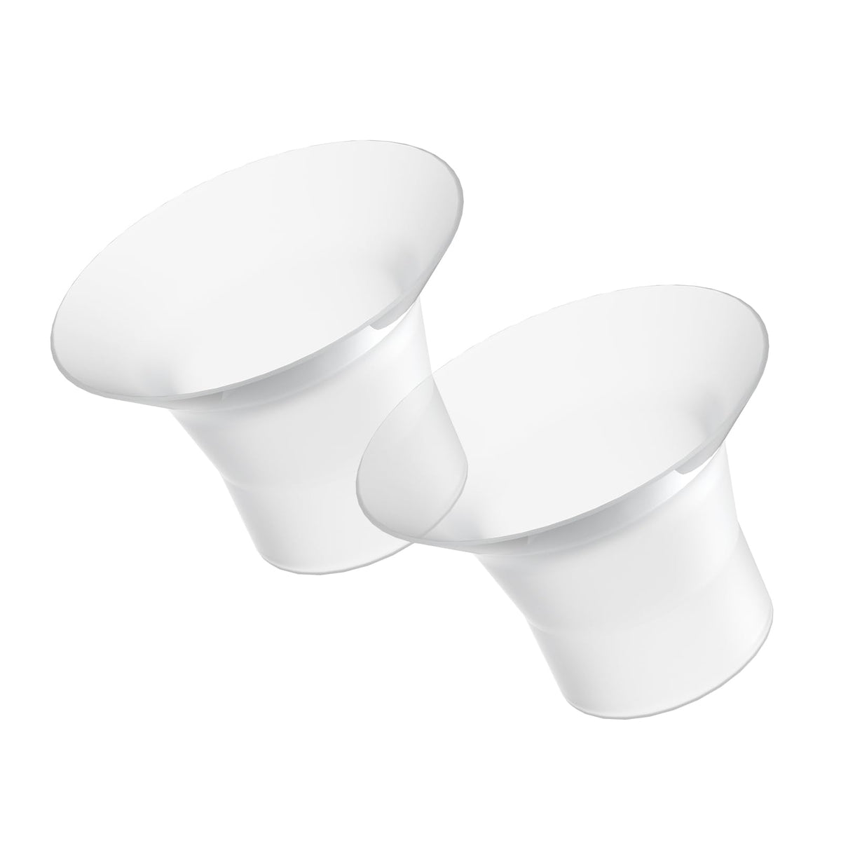 Paruu P10 - Inserto de brida de 19 mm, piezas originales para sacaleches, accesorios de repuesto para sacaleches portátil, paquete de 2
